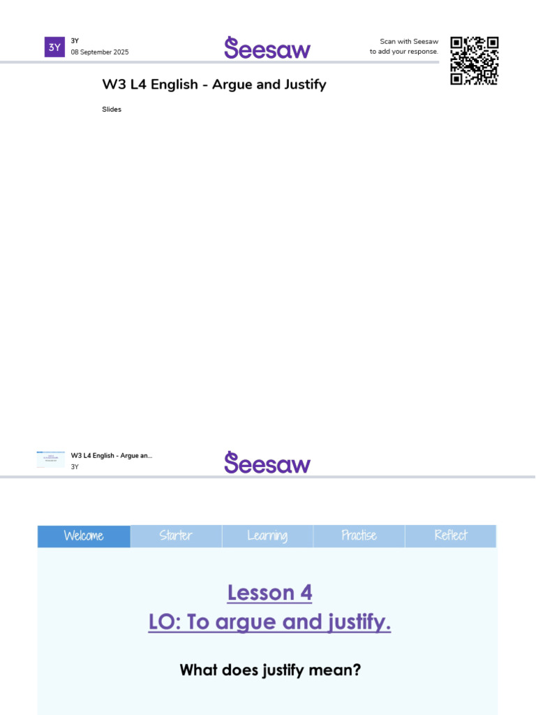 English - Argue and Justify | PDF