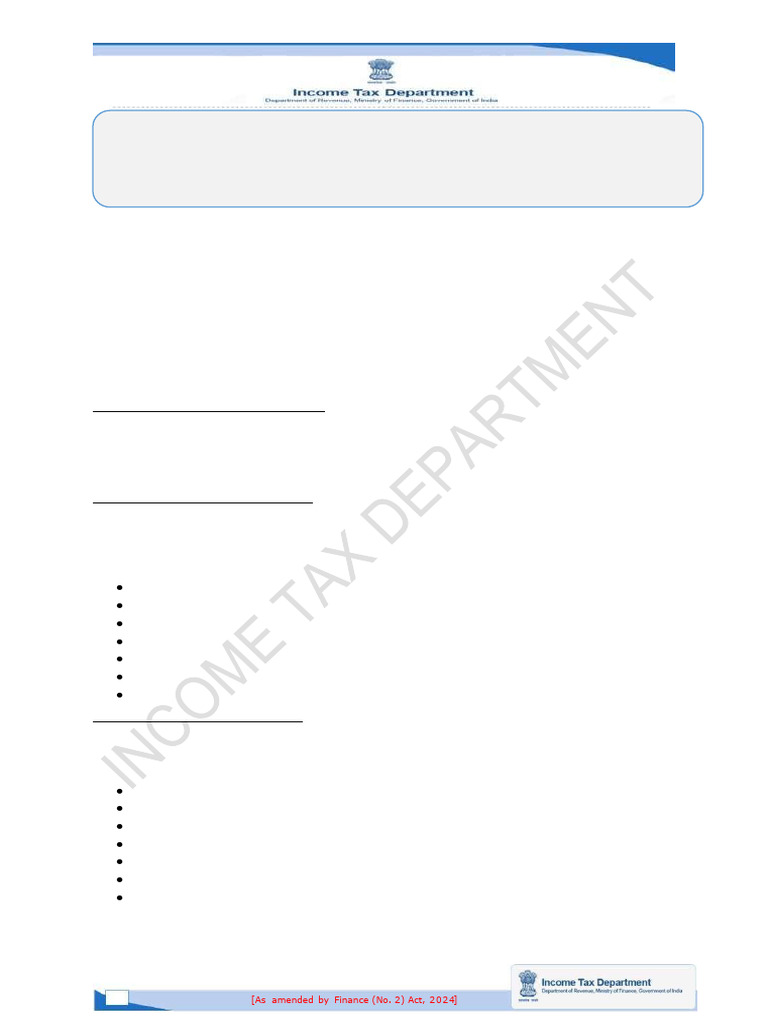Tax Deduction Exemptions Under 197A | PDF | Taxes | Tax Deduction