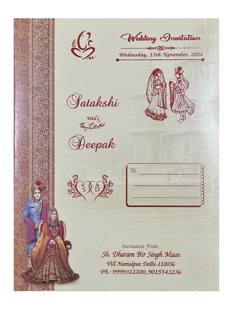 Invitation Card | PDF