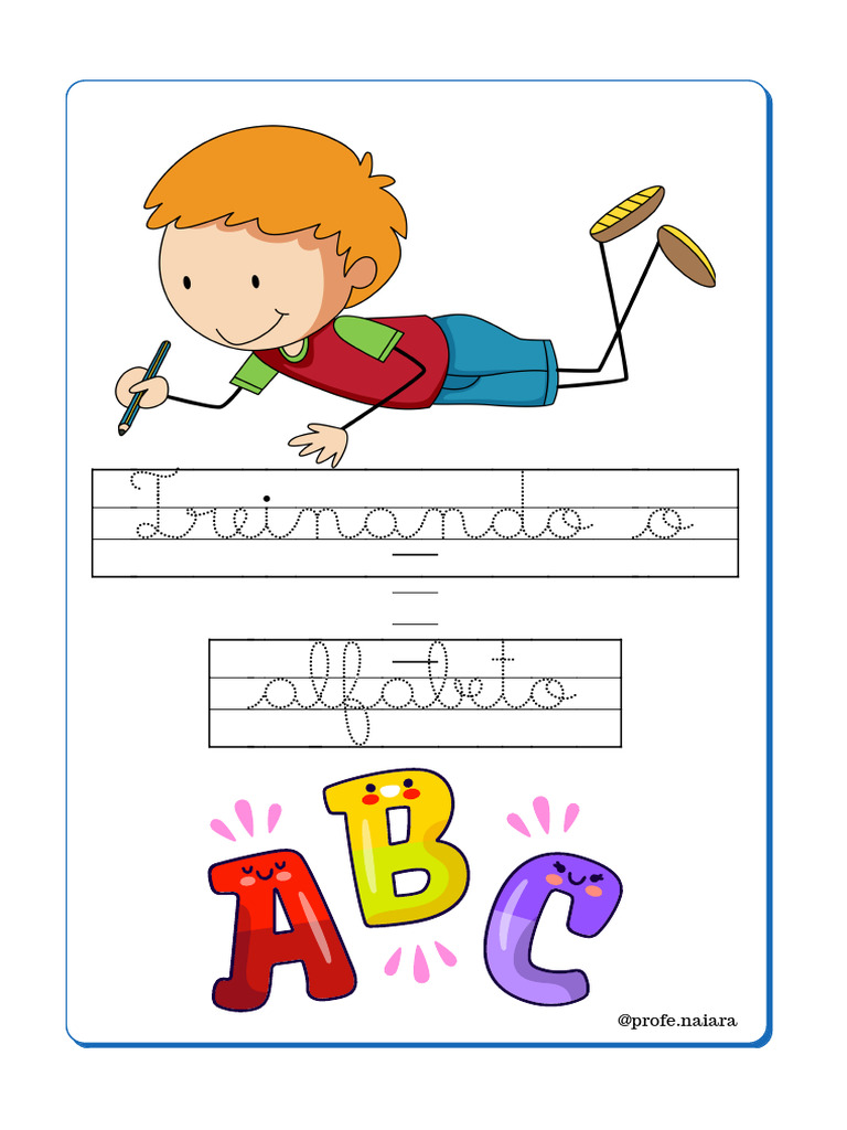 Ficha Do Alfabeto | PDF