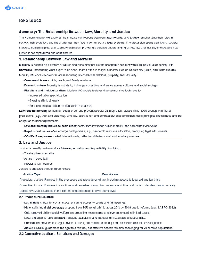 NoteGPT Summary Lokol | PDF