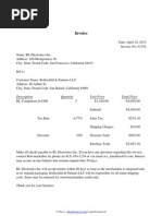 Download Invoice by RocketLawyer SN91893742 doc pdf