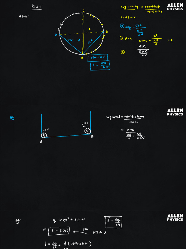 Particle Motion: Velocity & Acceleration | PDF
