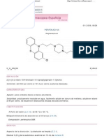 Perfenazina - Real Farmacopea Española