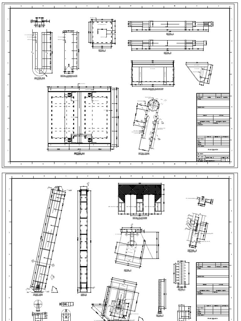 Bucket Elevator Design Specifications | PDF