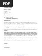 Bank Confirmation Letter