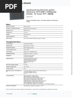 HMIET6500 Touch Panel Specifications | PDF | Touchscreen | Electrical ...