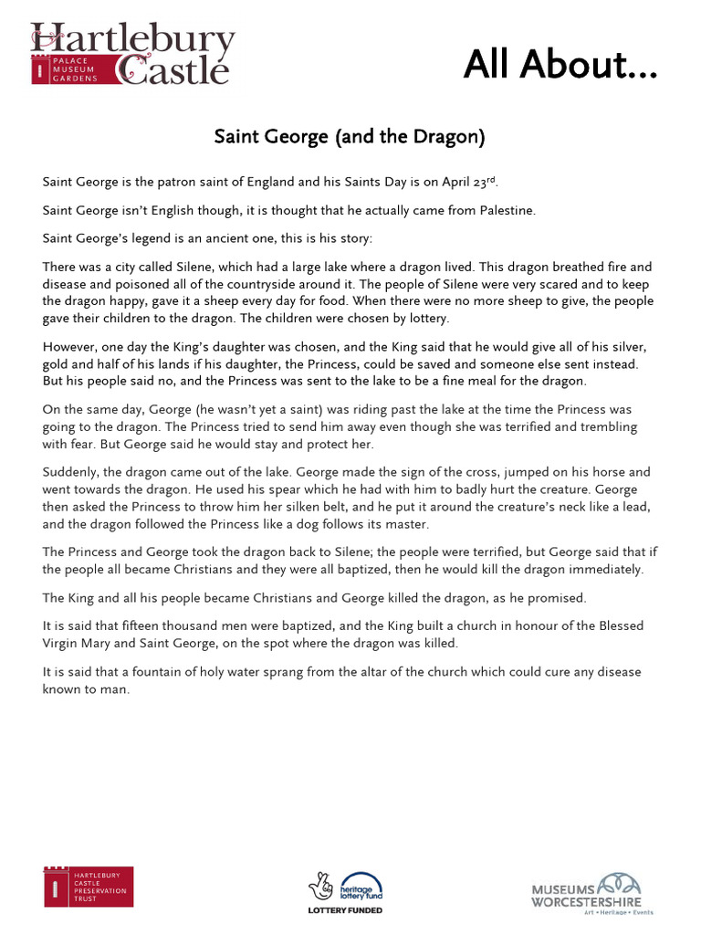 Saint George: Legend and Legacy | PDF
