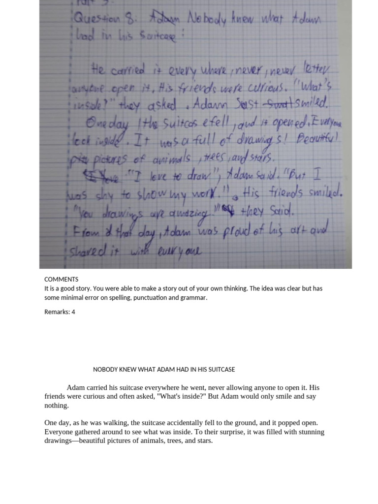 Peter Test 1 Writing Part 3 | PDF