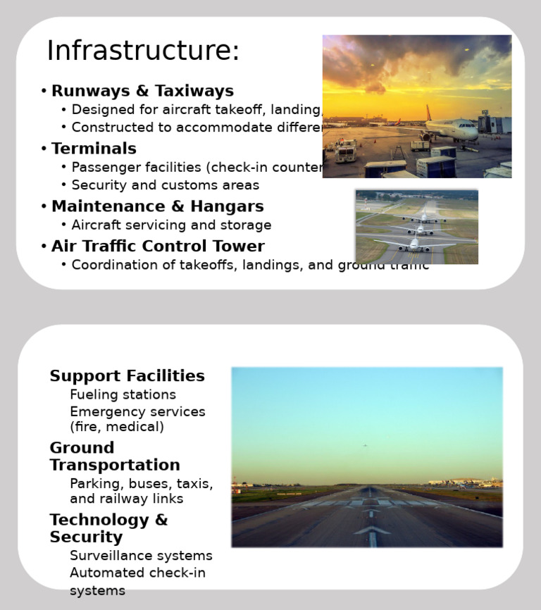 Airport Infrastructure Overview | PDF
