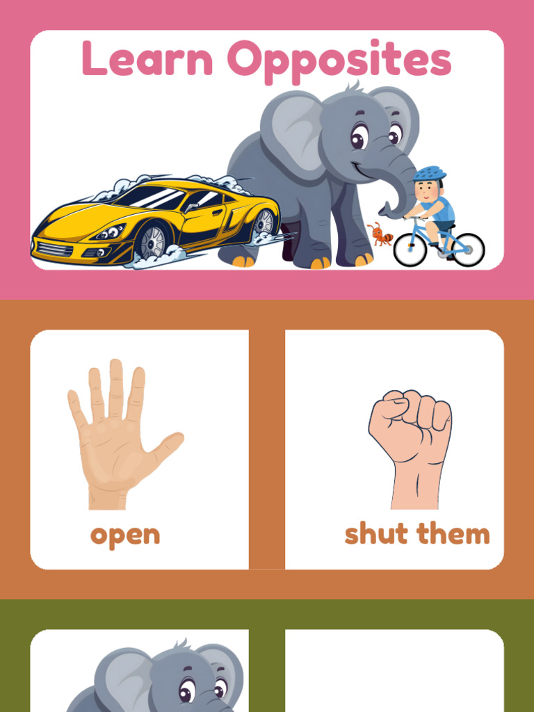 Learn Opposite | PDF