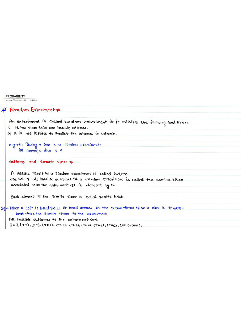 Complete Probability | PDF