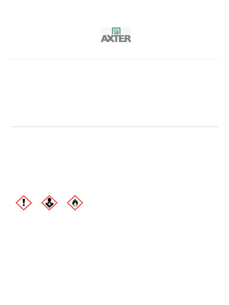 Fiche de sécurité Vernis Antac REACH | PDF | Déchets | Matière dangereuse