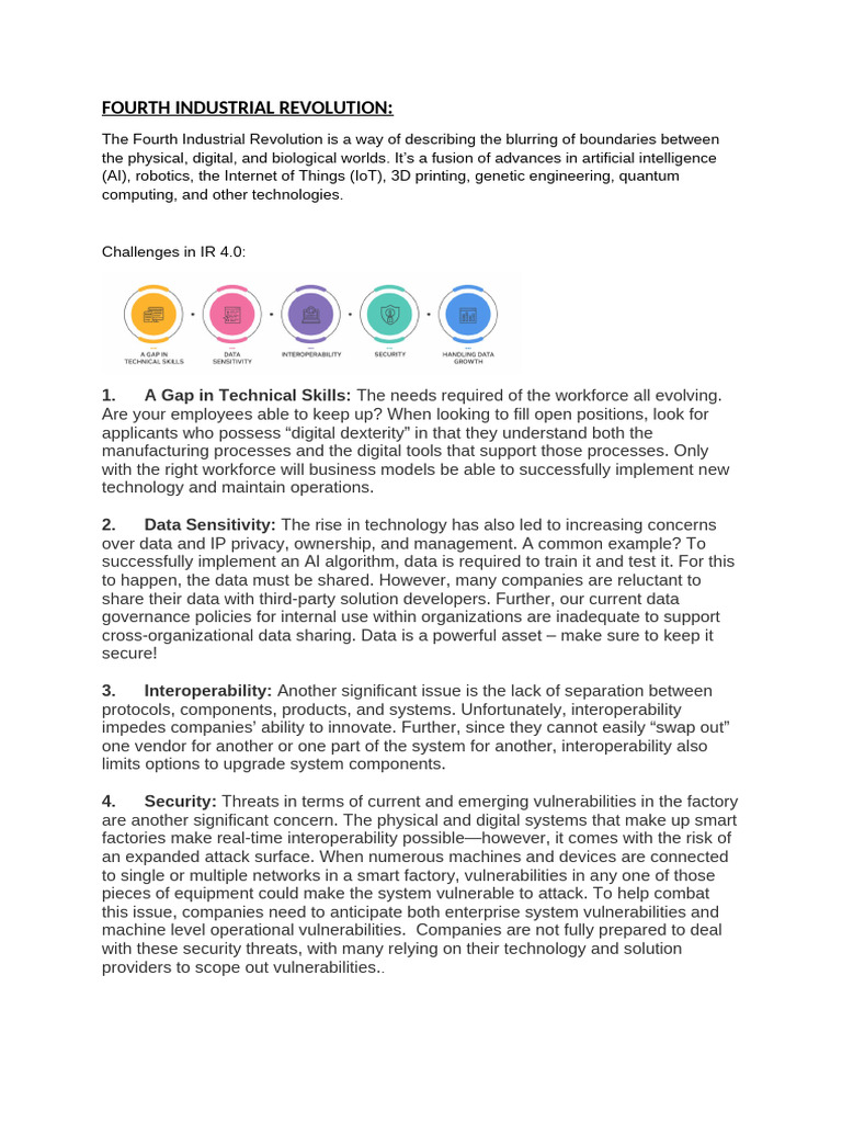 Challenges and Opportunities in Industry 4.0 | PDF | Artificial ...