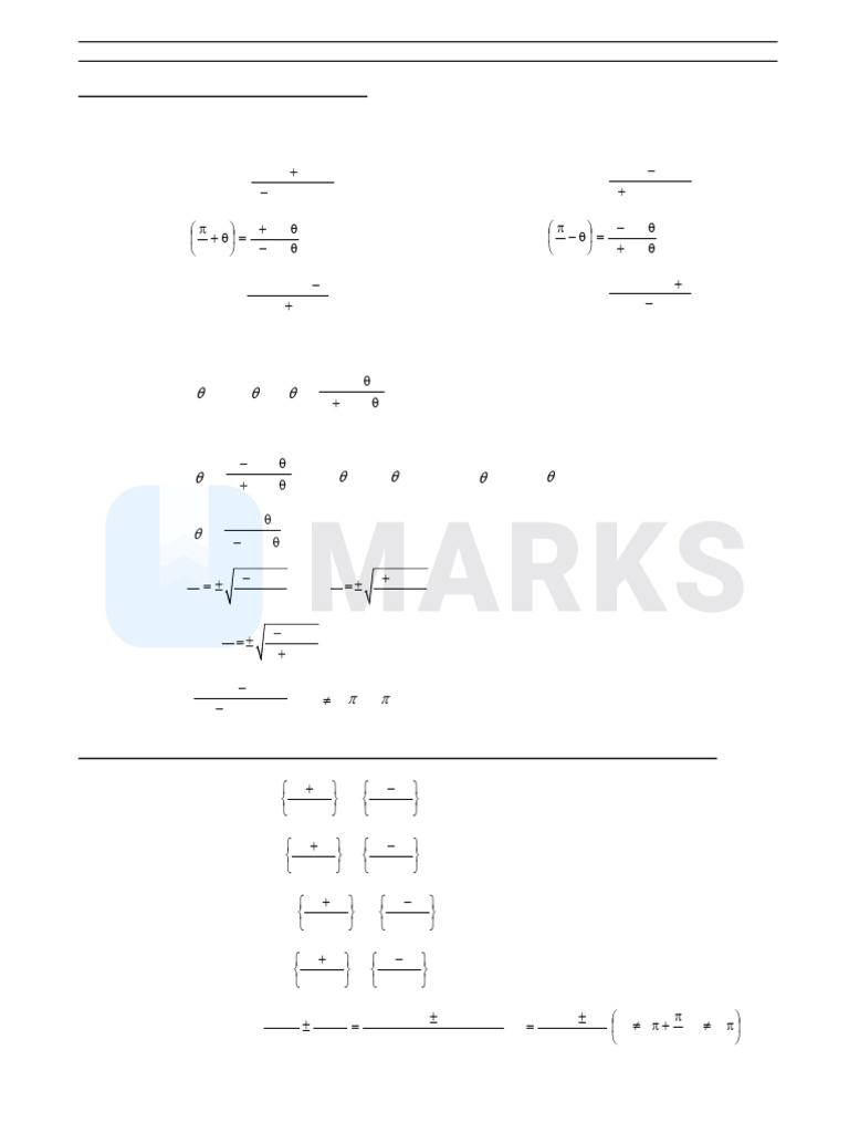 Trigonometric Ratios and Identities Guide | PDF | Trigonometric ...
