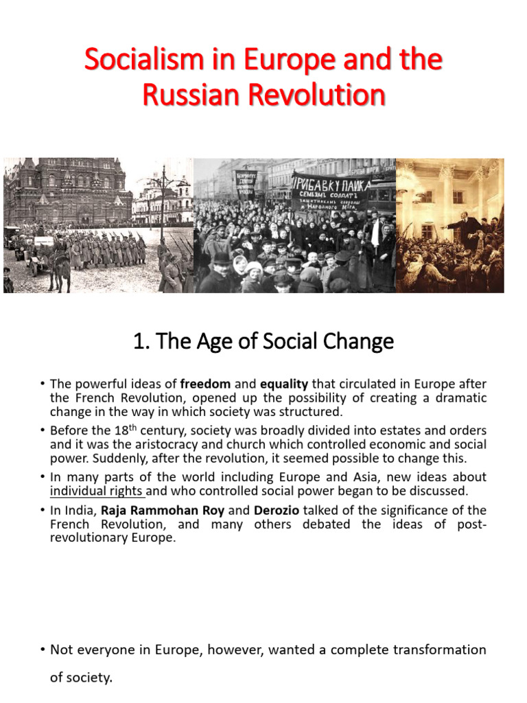 Socialism and the Russian Revolution | PDF | Bolsheviks | Vladimir Lenin