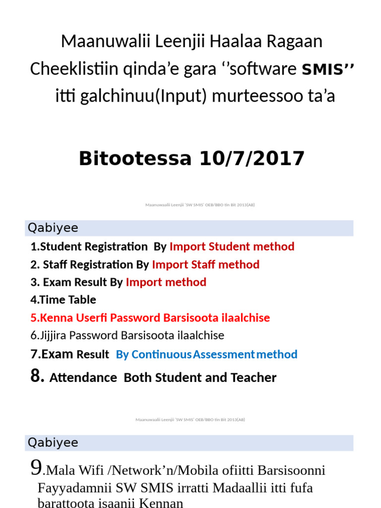 2.basic Step For Smis Users NBBBBBBBBBBB | PDF | Computer Network ...