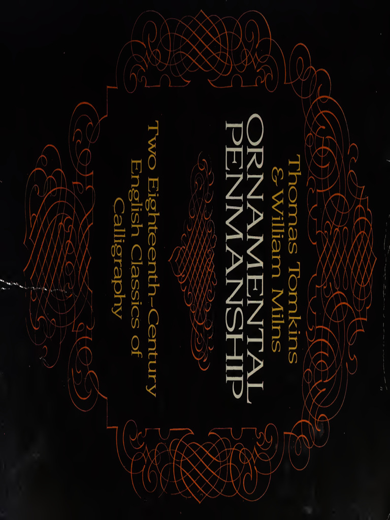 Ornamental Penmanship - Rotated PDF | PDF | Calligraphy | Paper Art