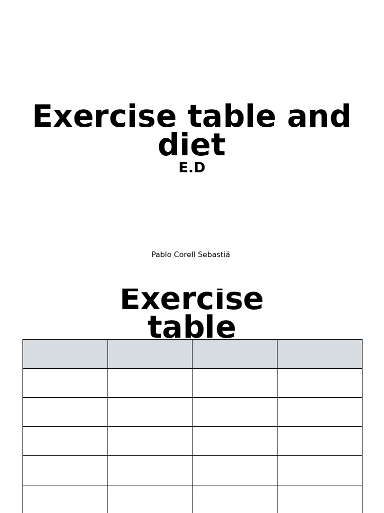 Strength and Resistance Exercise Guide | PDF