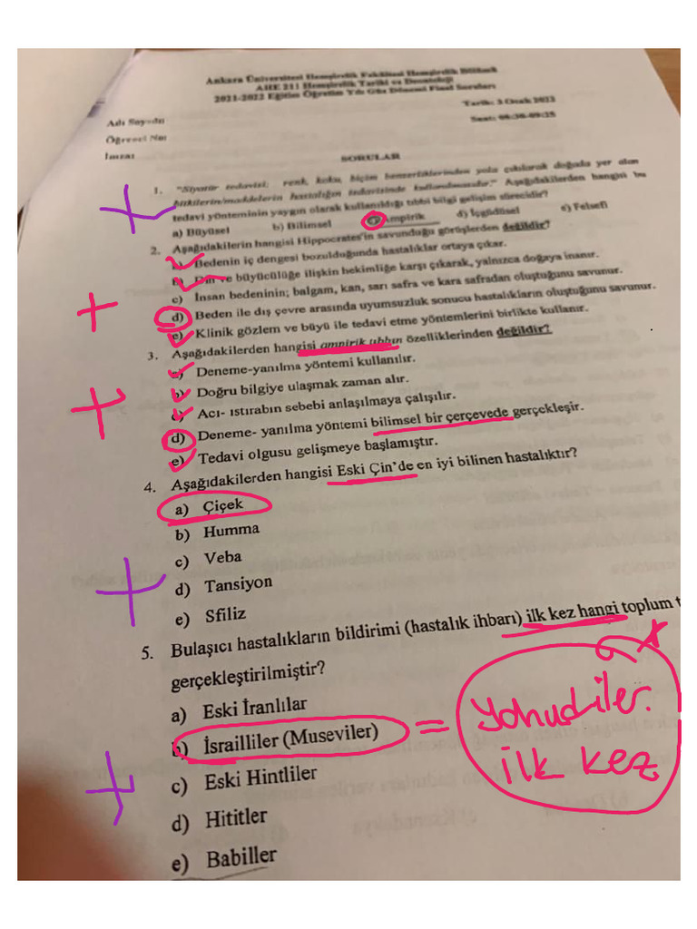0d. Deontoloji Çıkmış Sorular 4 | PDF