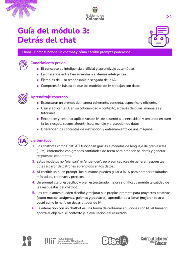 Cómo Escribir Prompts Efectivos para IA | PDF | Inteligencia artificial ...