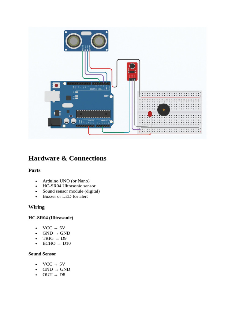 Arduino Intrusion Detection System | PDF | Sensor | Arduino