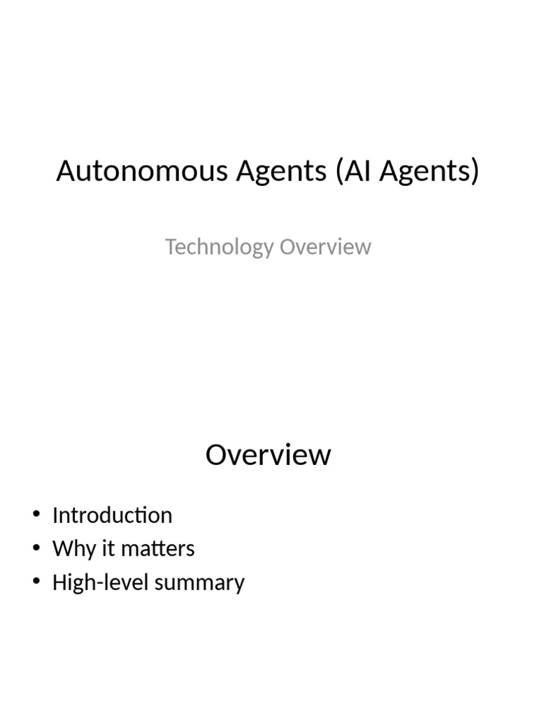 Ai Agents | PDF