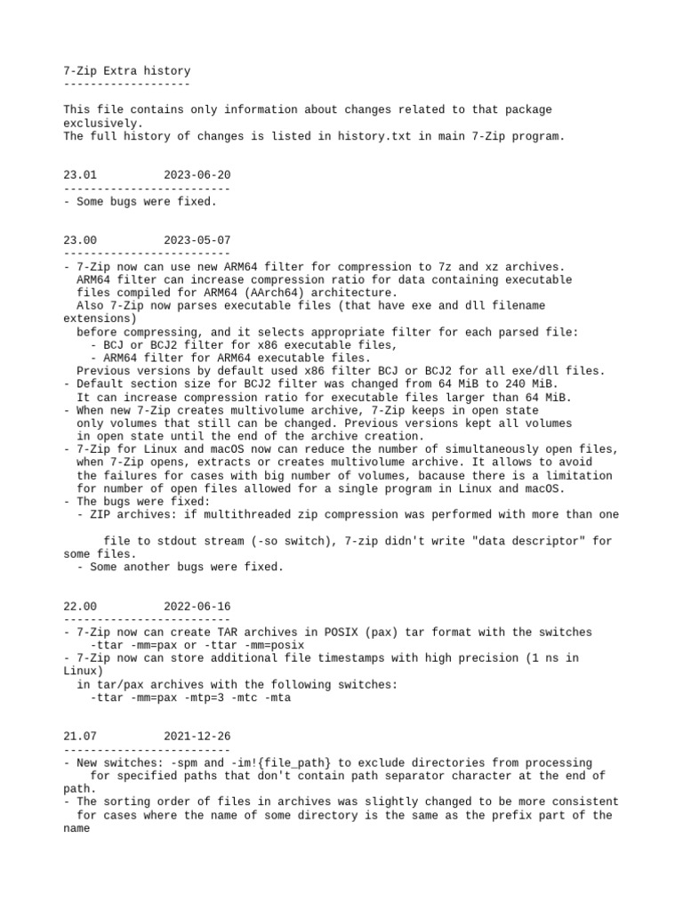 History | PDF | Zip (File Format) | Computer Architecture