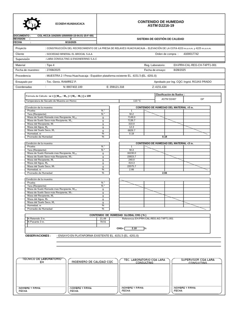 Panel Test - ForMATO de ENSAYOS-Material Tipo 4 | PDF | Sedimentología ...