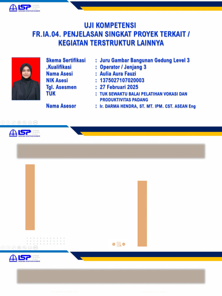 Proyek Juru Gambar Bangunan Gedung | PDF