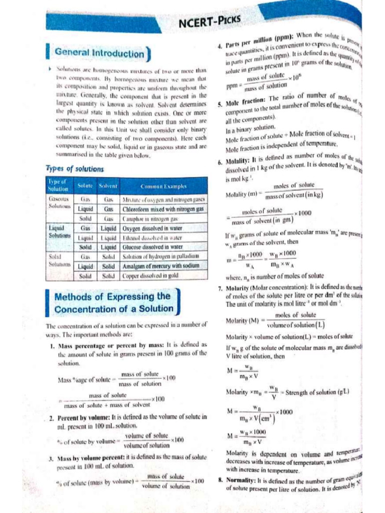 Chemistry Notes CH 1 | PDF