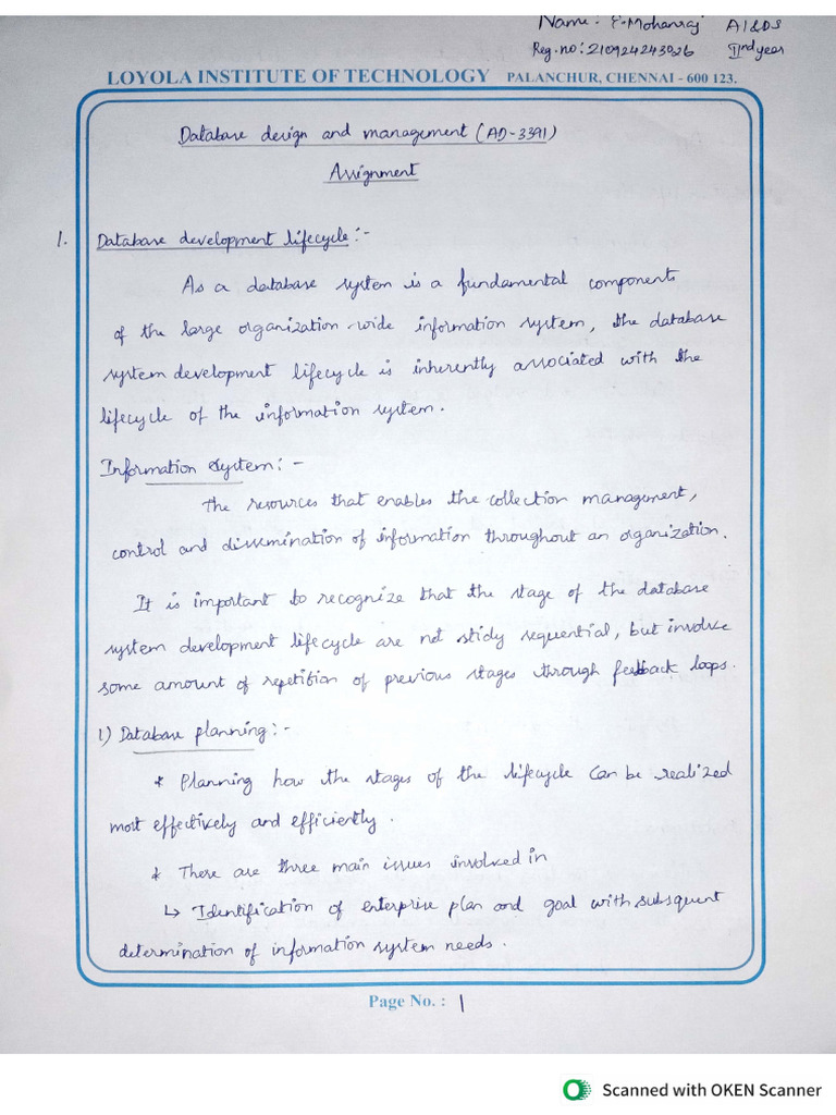DBDM Assignment 1 | PDF