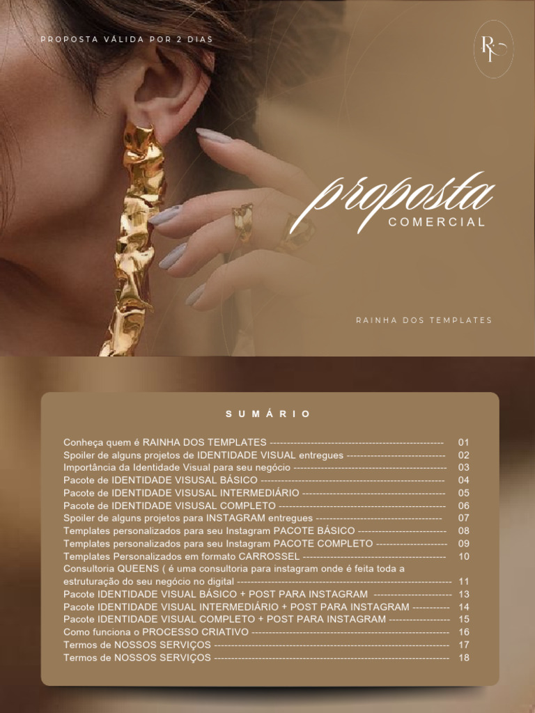 Identidade Visual para Marcas Online | PDF | Marca | Tipografia