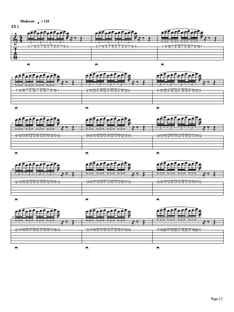 EX 2 & EX 3 Legato | PDF