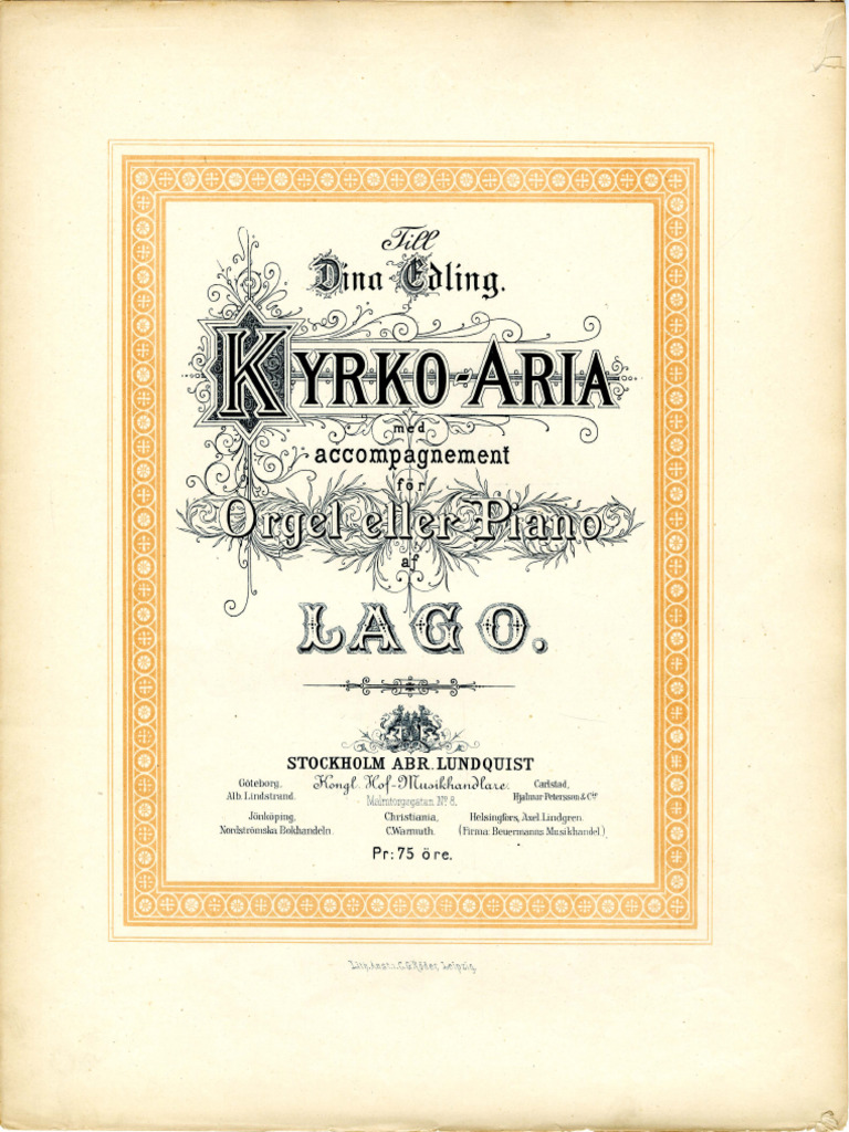 Netzel Laura Kyrko Aria | PDF
