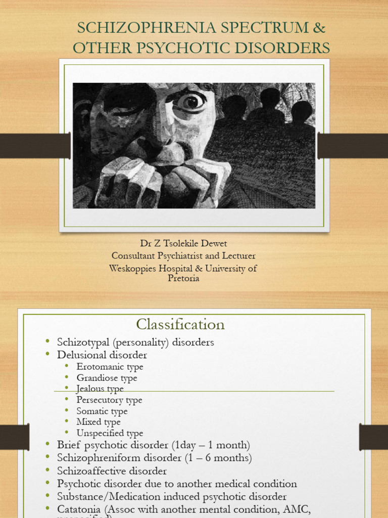 Schizophrenia Spectrum Disorders Overview | PDF | Delusion | Mental ...