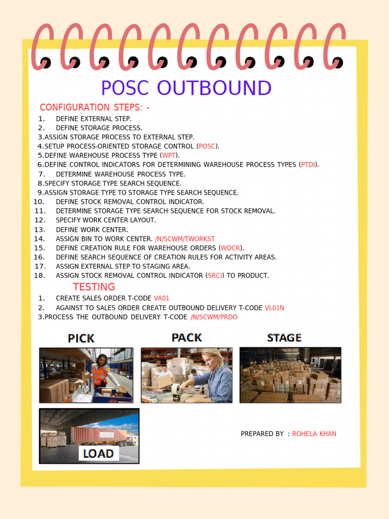 POSC Outbound Configuration Steps | PDF | Chess | Chess Theory