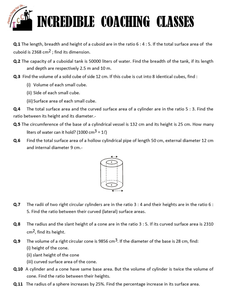 Chapter 13 R.D | PDF | Sphere | Area