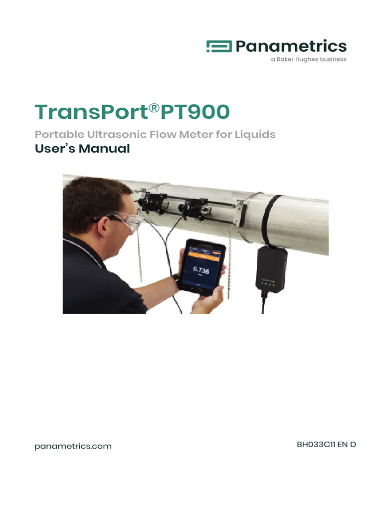 PT900 Ultrasonic Flow Meter Manual | PDF | Electronics