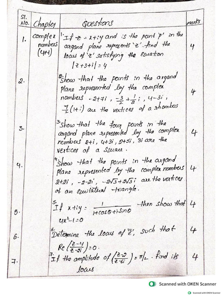 2nd Year Maths II A EM | PDF