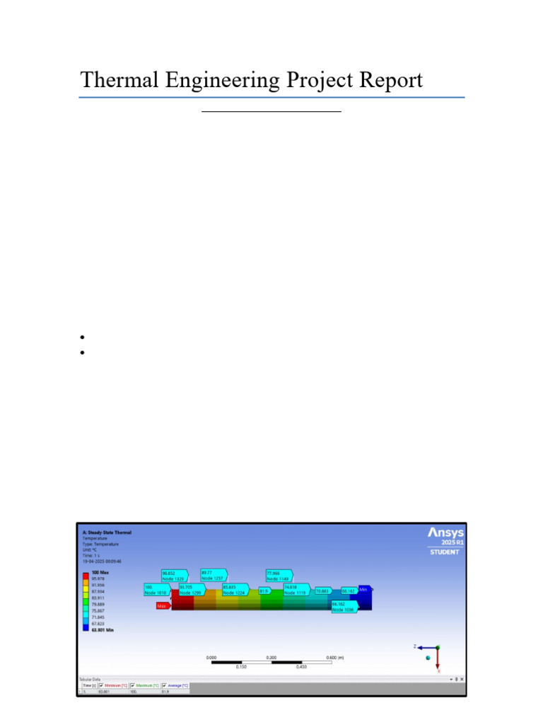 ANSYS Steady-State Thermal Analysis | PDF