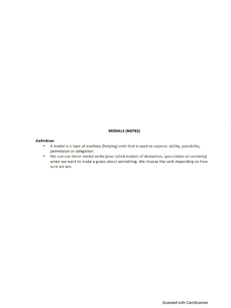 Modals | PDF
