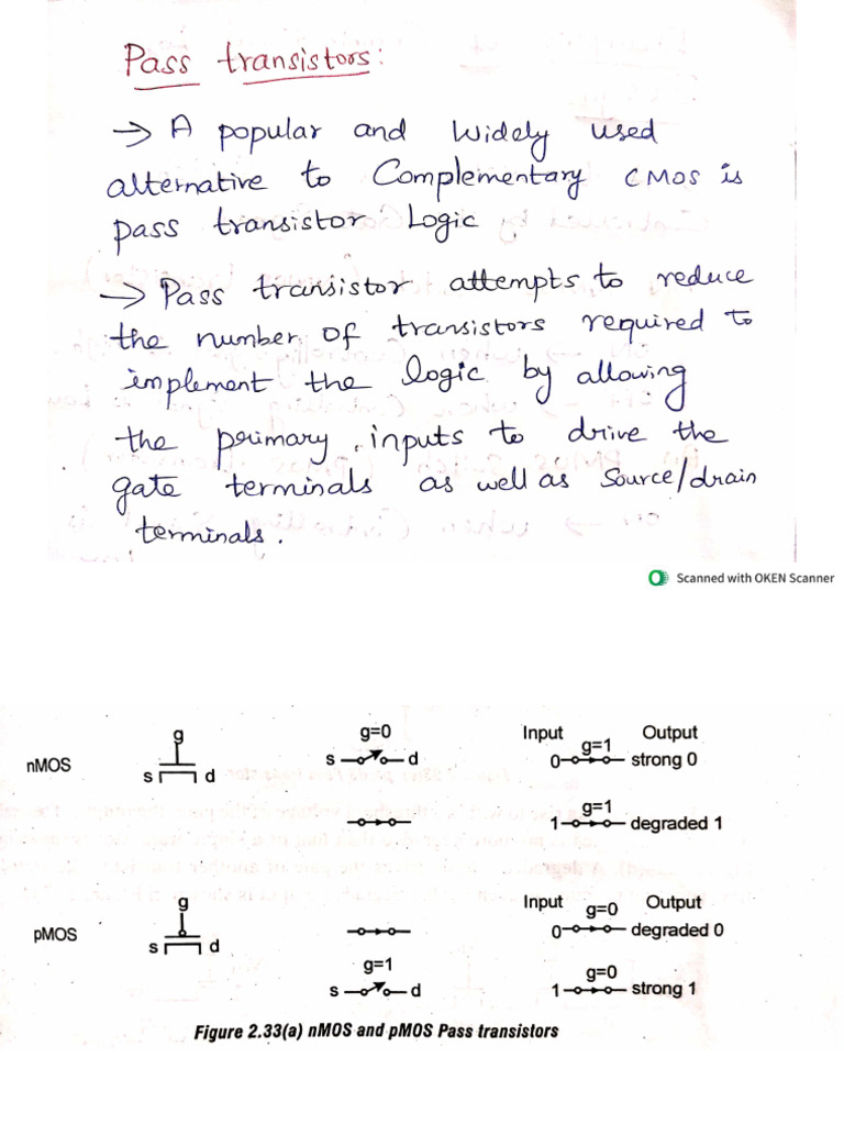 Pass Transistor | PDF