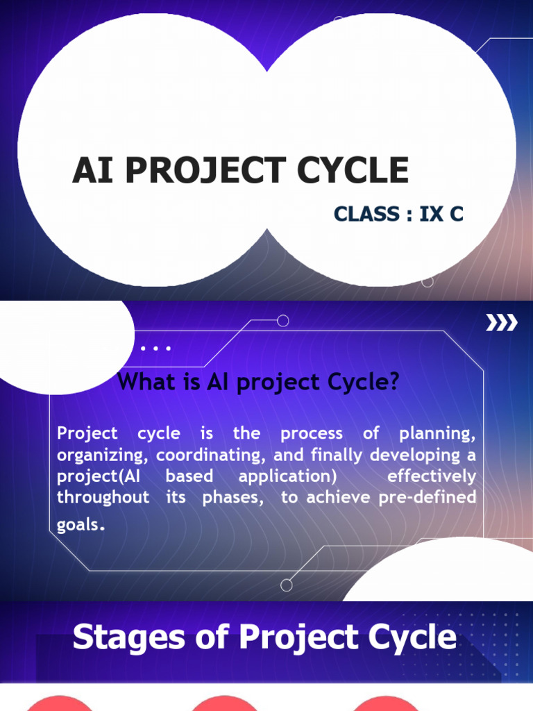 Six Stages of AI Project Cycle | PDF | Artificial Intelligence ...