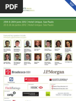 Bonds & Loans Brazil - 2012