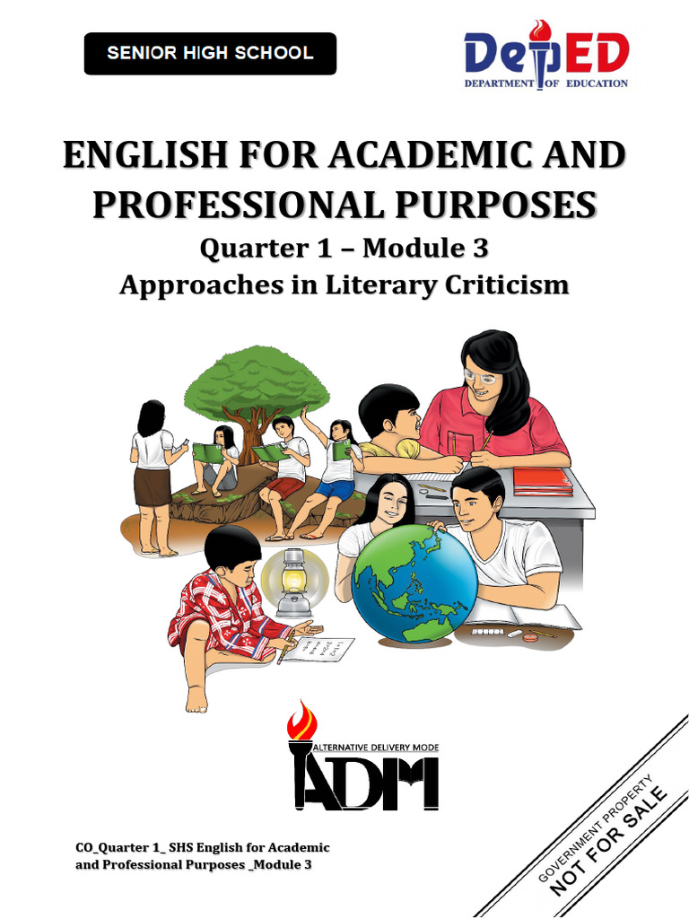 EAPP Quarter 1 Module 3 ADM | PDF | Bias | Race And Ethnicity In The ...