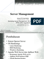 Server Management Pemkot Jogja PPTIK