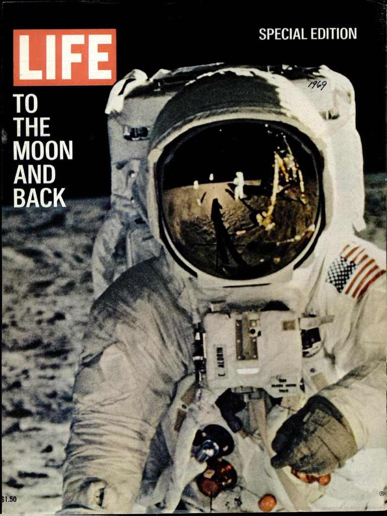 LIFE MAGAZINE 1969 Cover Story Special Edition To The Moon and Back by ...