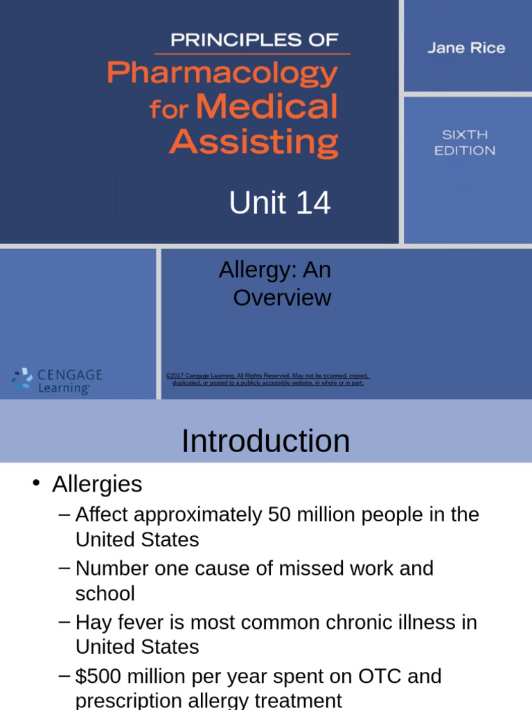 Allergy Overview and Treatment Guide | PDF | Allergen | Allergy