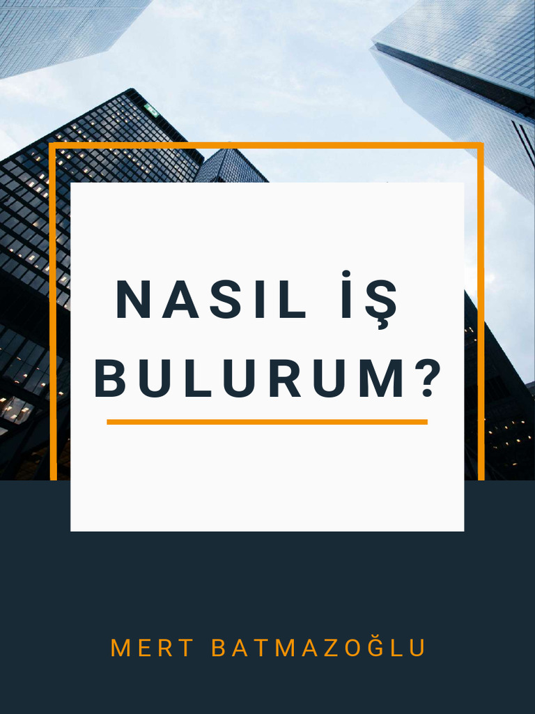 Nasıl İş Bulurum | PDF